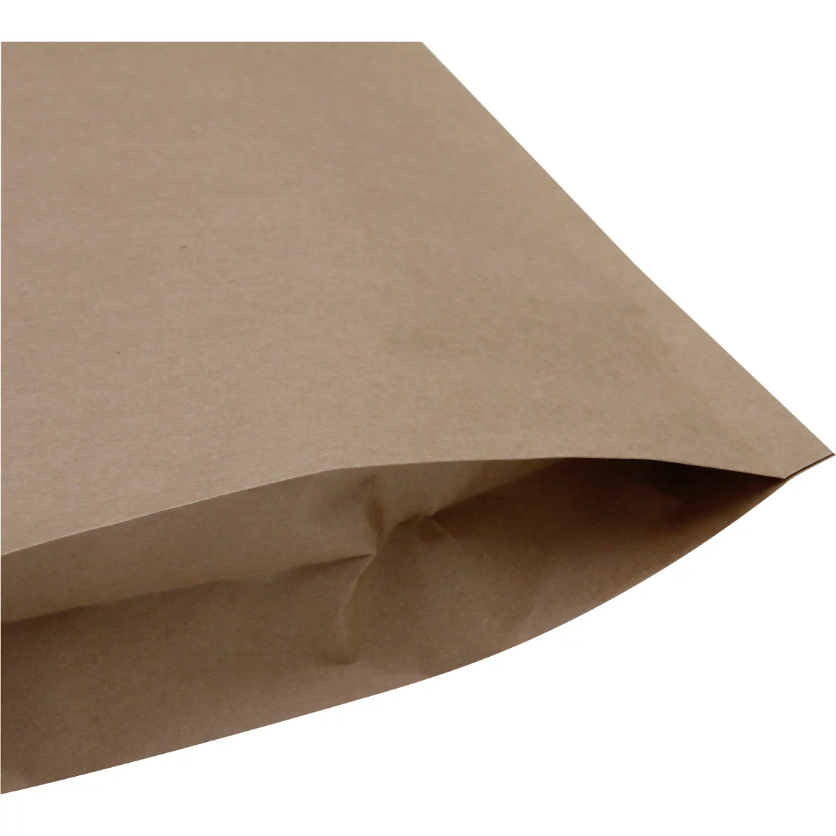 SecureLop verzendzakken van MD Securepack®, dubbele kleefsluiting, B 405 x L 480 mm + 2 x 40 mm bodemvouw, kraftpapier, bruin, 50 stuks