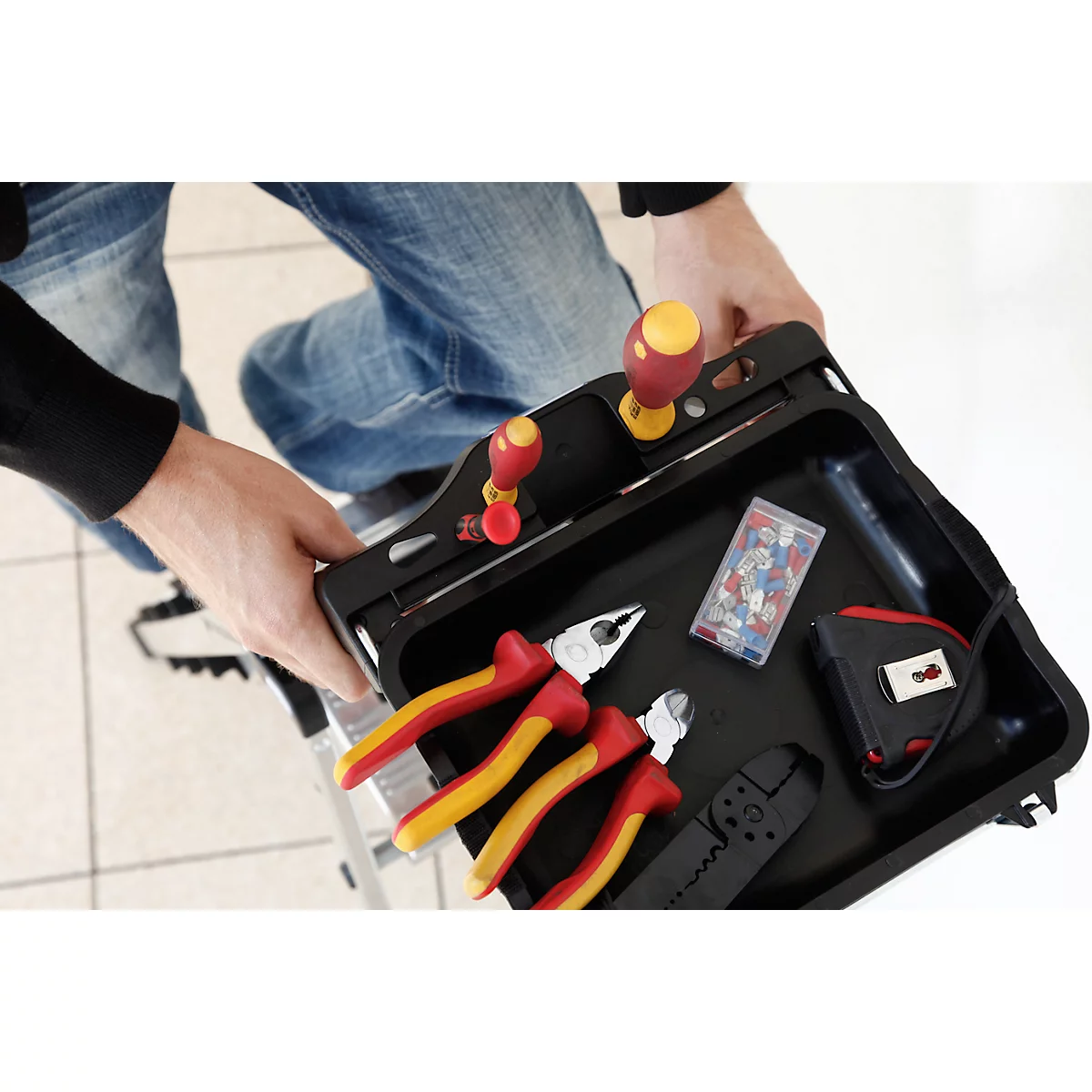 Secury trapladder, 4 treden