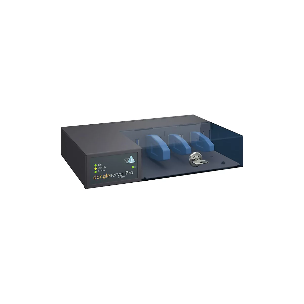 SEH dongleserver Pro - Geräteserver - 1GbE, USB 2.0, USB 3.0