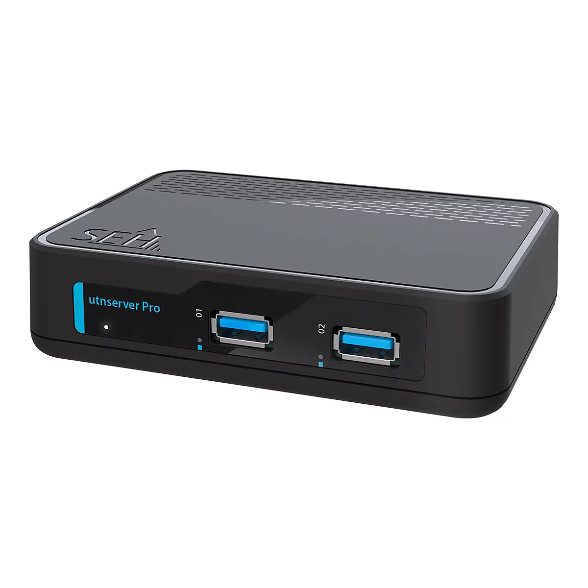 SEH utnserver Pro - Geräteserver - 2 Anschlüsse - 1GbE, USB 3.2 Gen 1