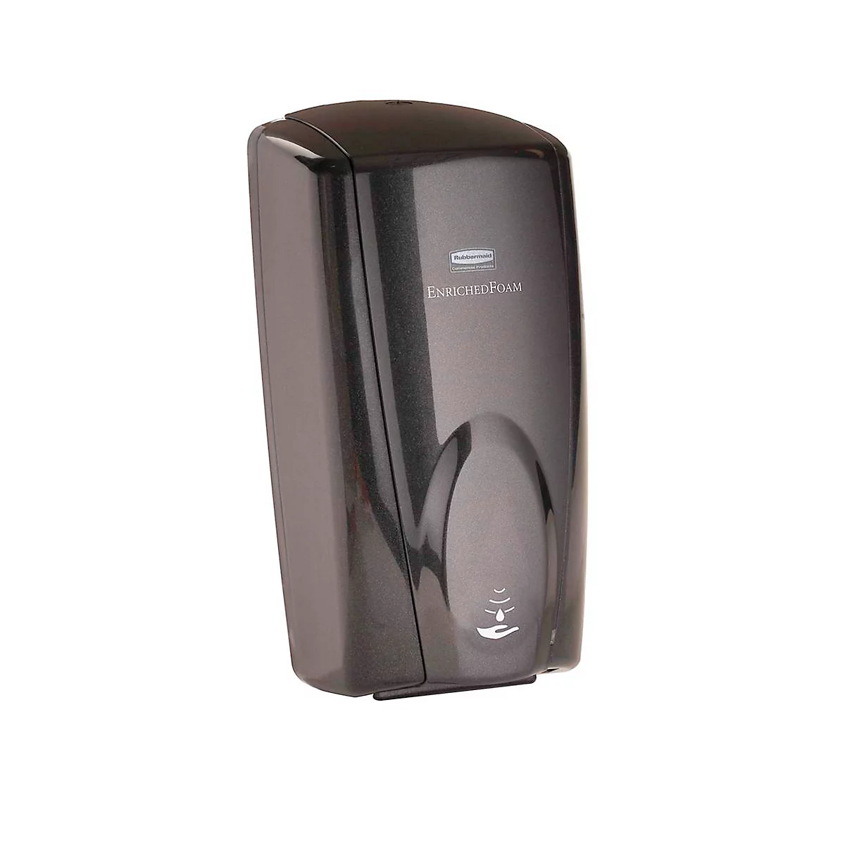 Seifen- & Desinfektionsmittelspender Rubbermaid AUTOFOAM, sensorgesteuert, 1100 ml, L 133 x B 131 x H 276 mm, Kunststoff, schwarz