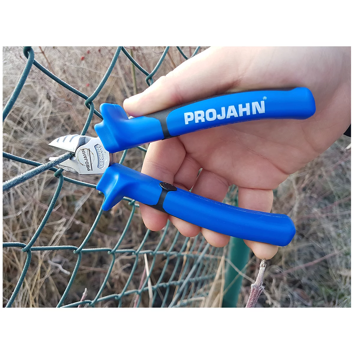 Seitenschneider PROJAHN, für alle Drähte, Präzisionsschneiden, DIN ISO 5749, ergonomische Griffe, Werkzeugstahl