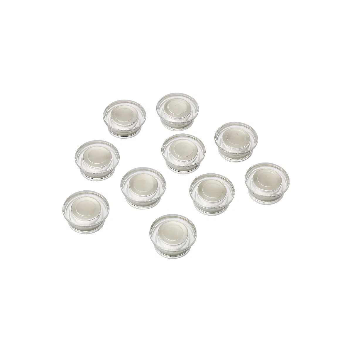 Seltenerd-magneten, voor glasborden, sterke magneetkracht, 10 stuks