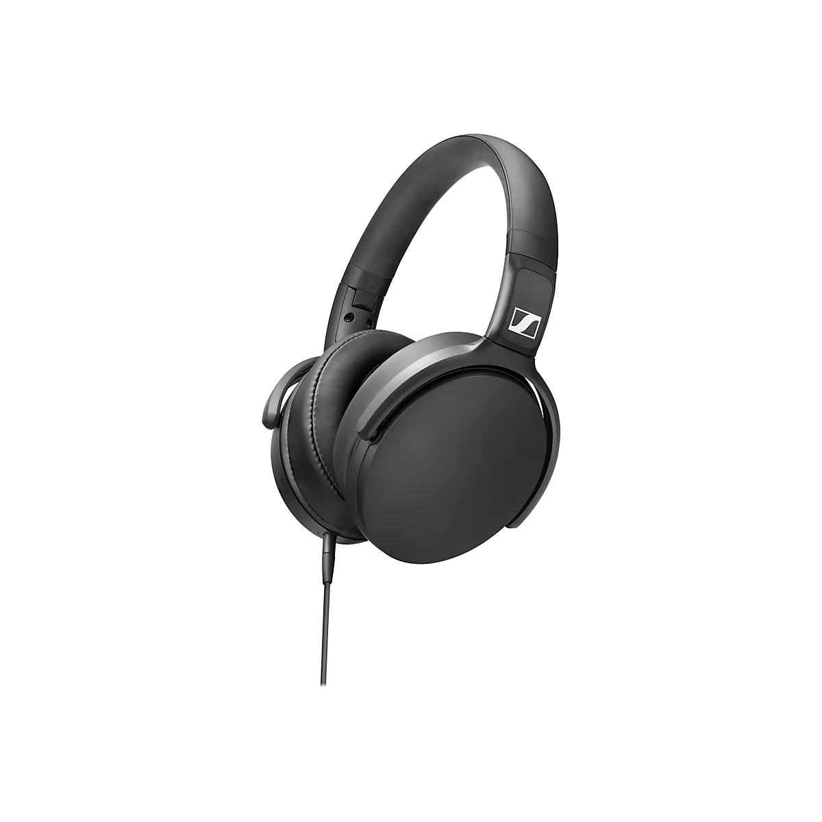 Sennheiser HD 400S - Kopfhörer mit Mikrofon - ohrumschließend - kabelgebunden - 3,5 mm Stecker - Geräuschisolierung