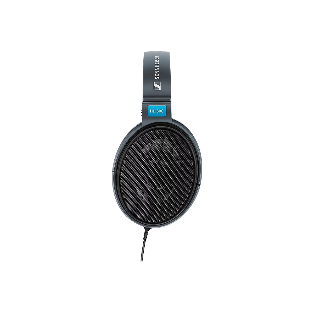 Sennheiser HD 600 - Kopfhörer - ohrumschließend - kabelgebunden - 3,5 mm Stecker - Stahlblau
