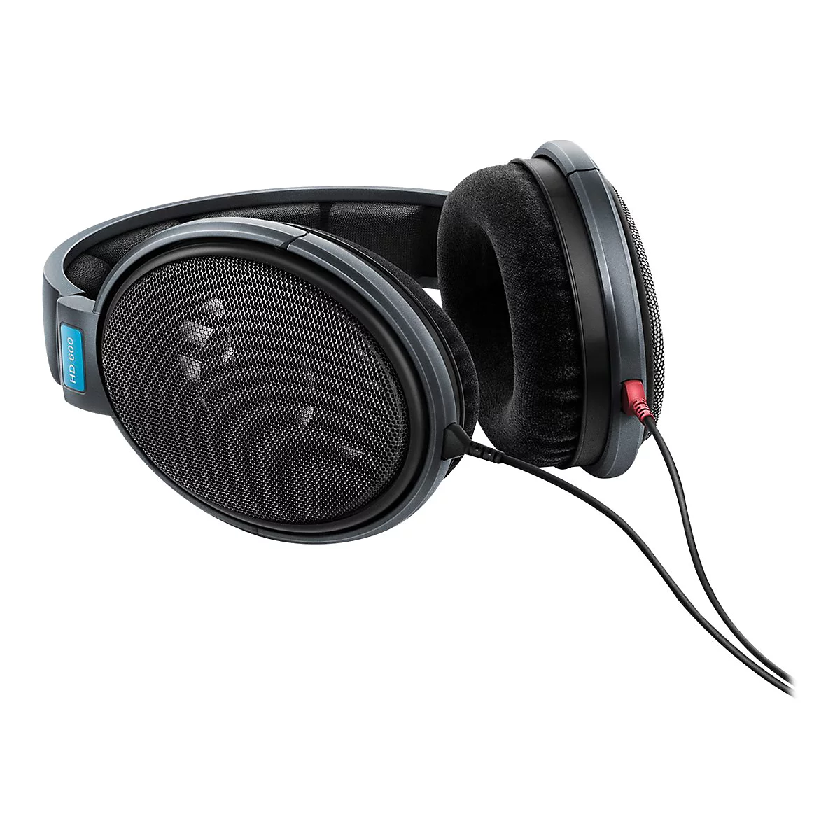 Sennheiser HD 600 - Kopfhörer - ohrumschließend - kabelgebunden - 3,5 mm Stecker - Stahlblau