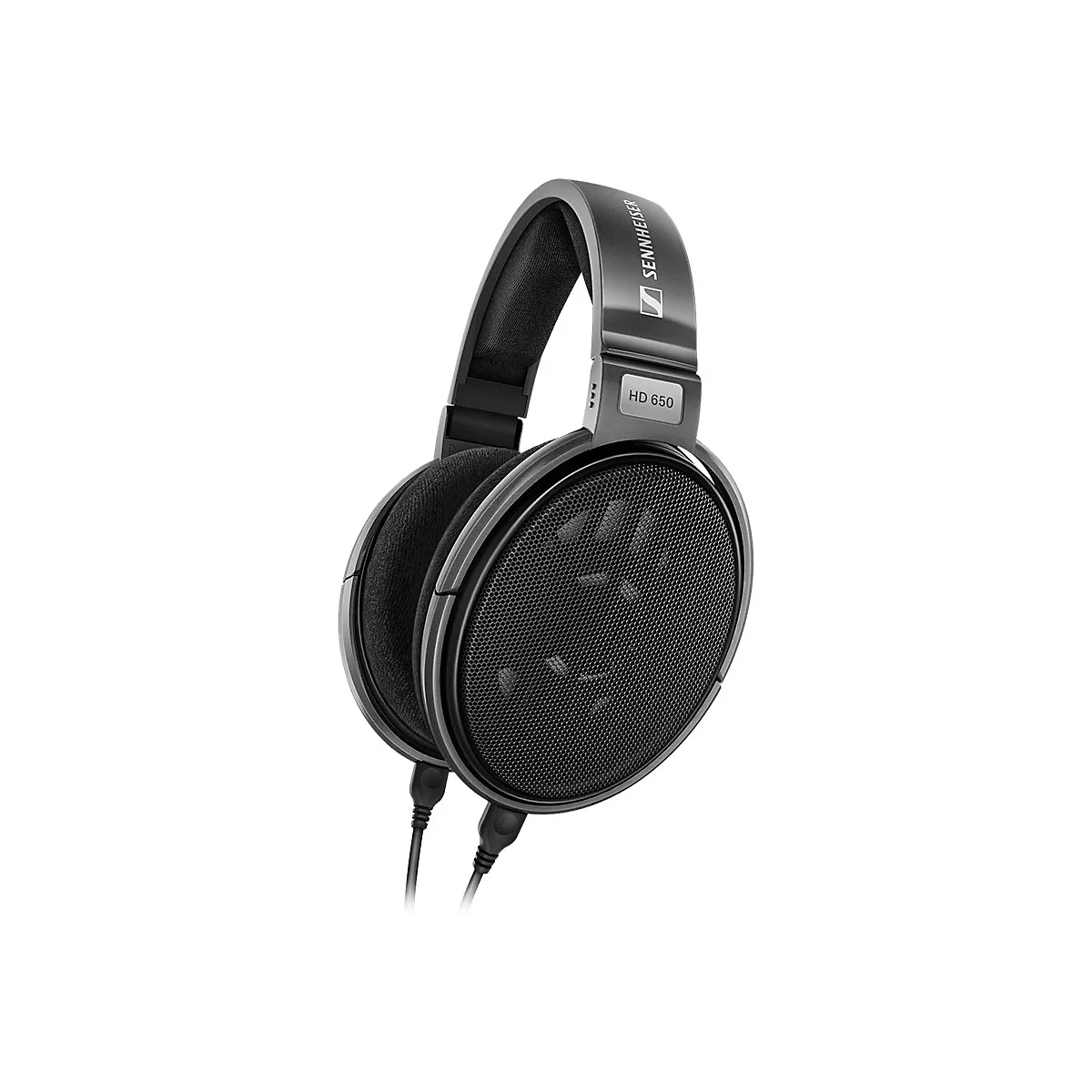 Sennheiser HD 650 - Kopfhörer - ohrumschließend - kabelgebunden - 6,35 mm Stecker - Titan
