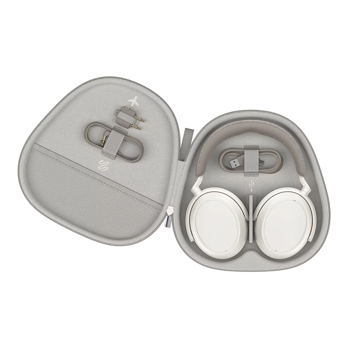 Sennheiser MOMENTUM 4 - Kopfhörer mit Mikrofon - ohrumschließend - Bluetooth - kabellos, kabelgebunden - aktive Rauschunterdrückung