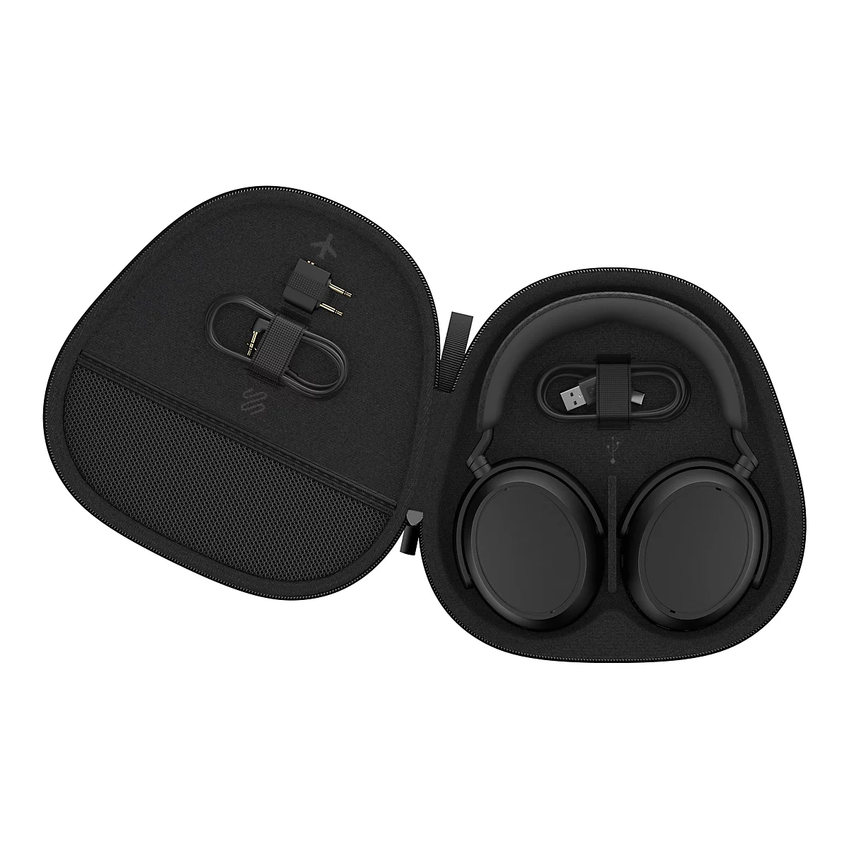 Sennheiser MOMENTUM 4 - Kopfhörer mit Mikrofon - ohrumschließend - Bluetooth - kabellos, kabelgebunden - aktive Rauschunterdrückung