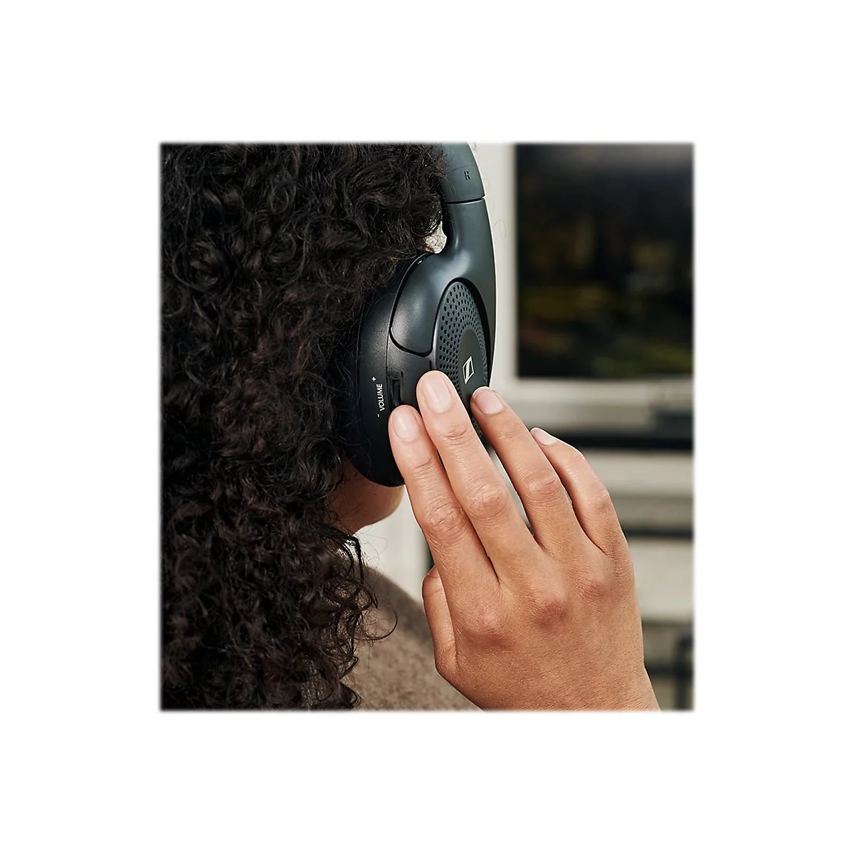 Sennheiser RS 120-W - Kopfhörer - On-Ear - Bluetooth - kabellos - Schwarz