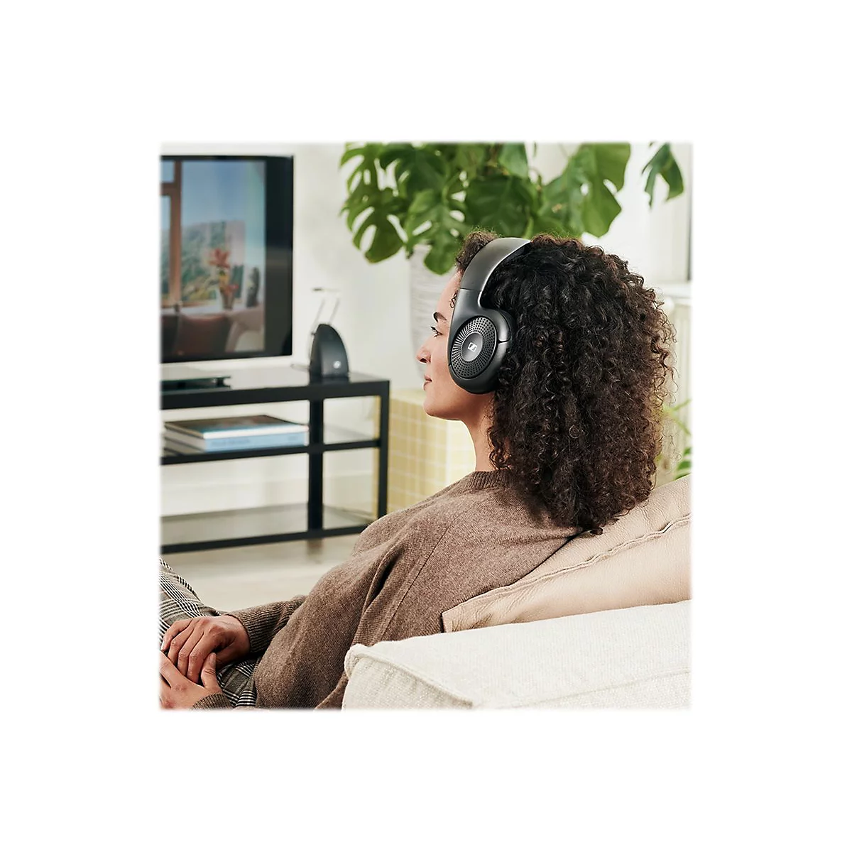 Sennheiser RS 120-W - Kopfhörer - On-Ear - Bluetooth - kabellos - Schwarz