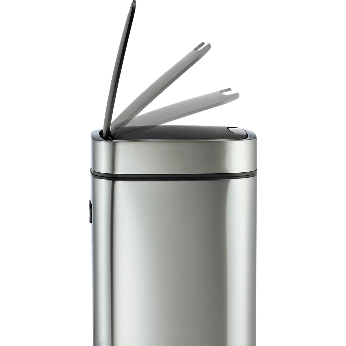Sensor Abfalleimer Durable NO TOUCH, 12 l, für Innen, automatisches & manuelles Öffnen/Schliessen, abnehmbarer Deckel, Inneneimer, Edelstahl, silber