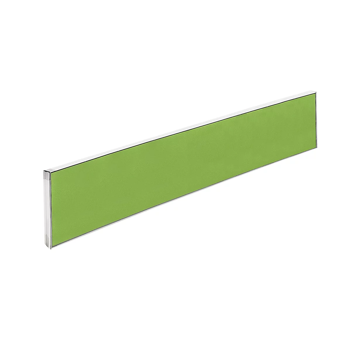 Separador de escritorio Aluna plus, 1800 x 400, verde