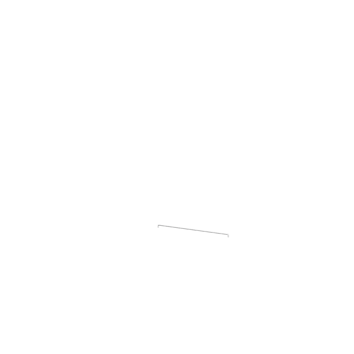 Séparateur, pour rayonnage modulaire 500 T PROGRESS, l. 750 x P 600 mm