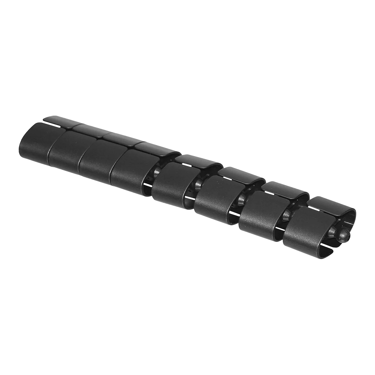 Serpentin pour câbles Premium, L 1250 mm, noir