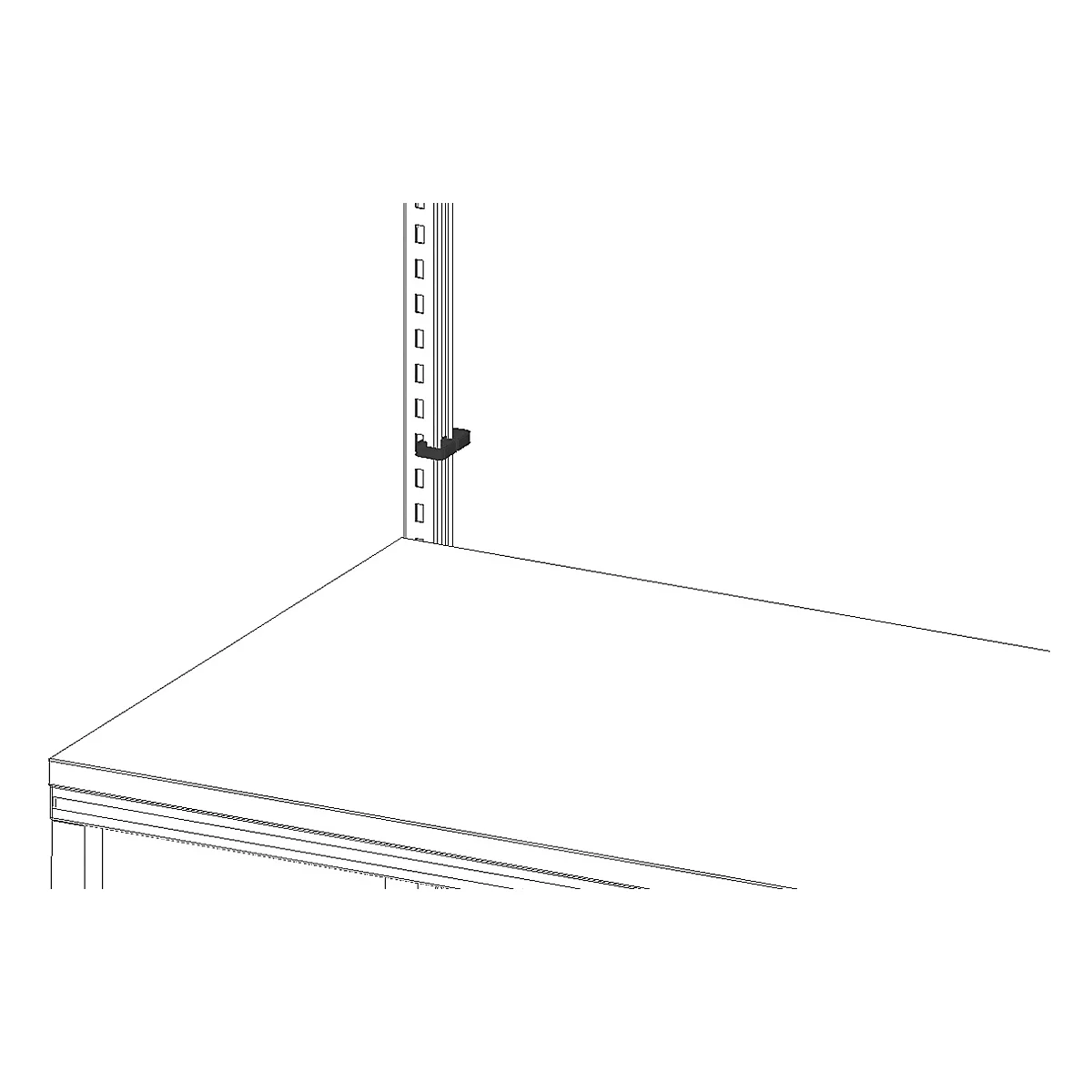 Serre-câbles Rocholz système Flex, pour la fixation de câbles sur le profilé HR