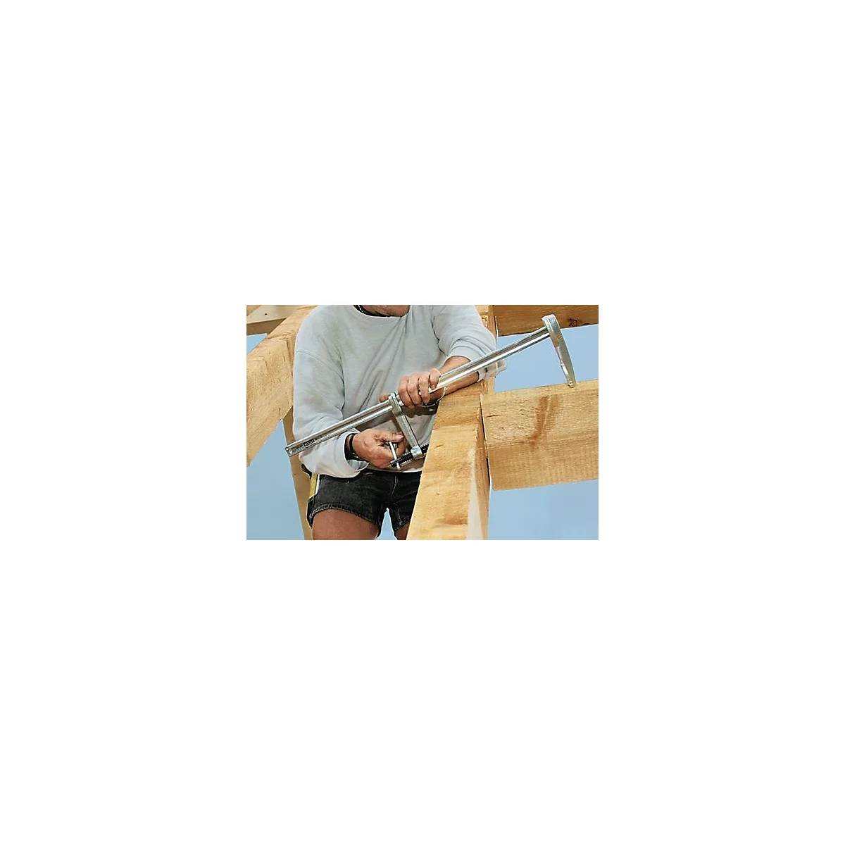 Serre-joint chevron SPZ largeur de serrage 600mm A.120mm BESSEY