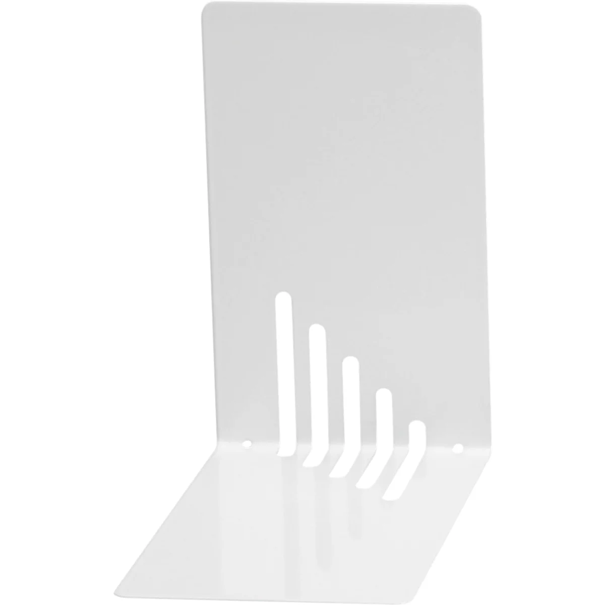 Serre-livres design MAUL, en métal, blanc