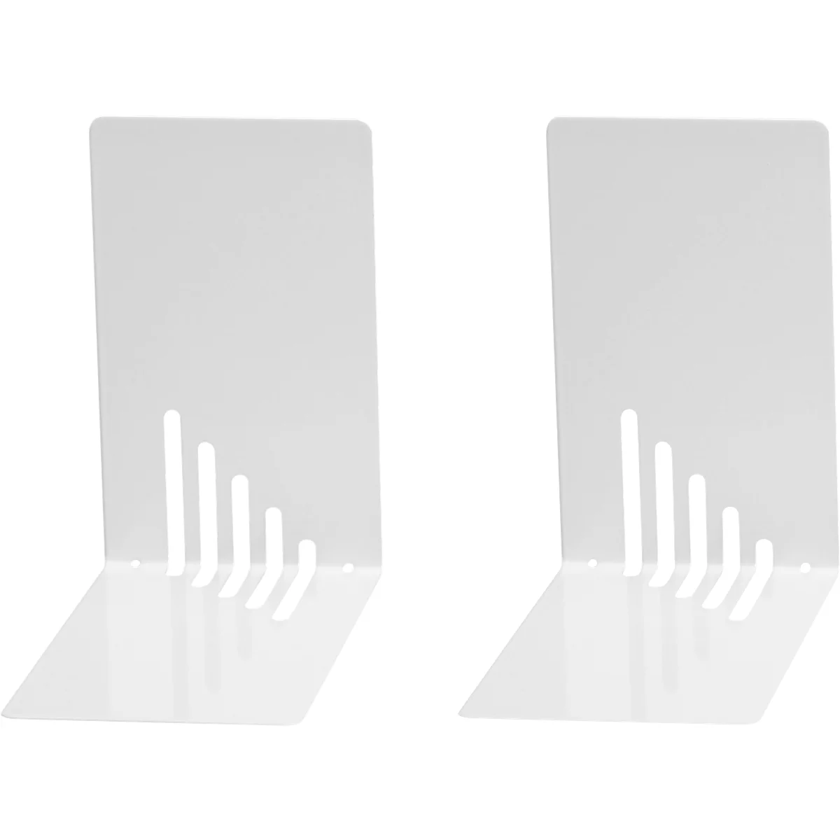 Serre-livres design MAUL, en métal, blanc