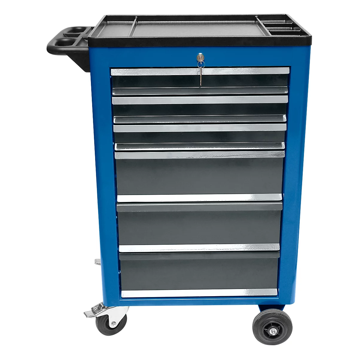 Servante d'atelier BASIC - avec jeu de 115 outils inclus - bleu