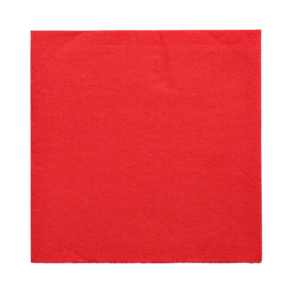 Servietten Papstar "Daily Collection", mit ¼-Falz, 320 x 320 mm, 20 Stück, rot