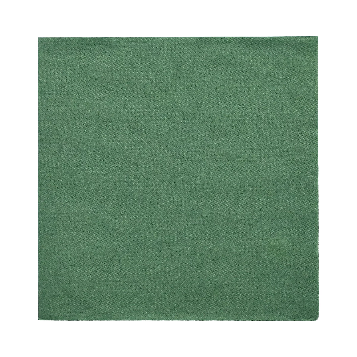 Serviettes Papstar "Daily Collection", avec pliage en ¼, 320 x 320 mm, 20 pièces, vert foncé