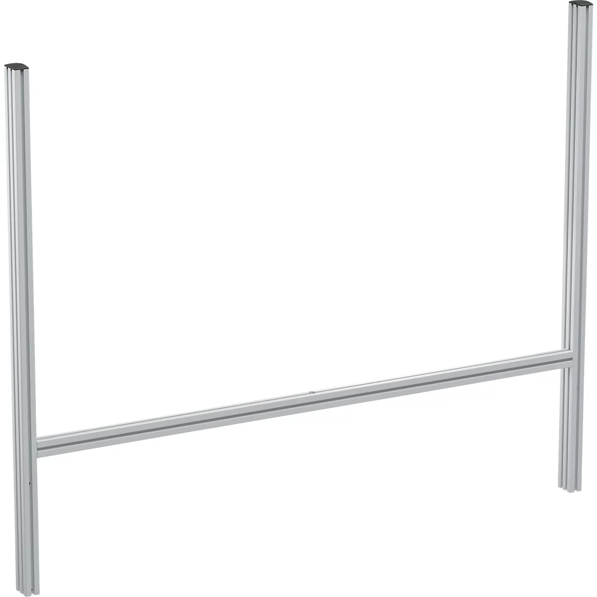 Set montageprofielen voor Treston QuatreX, ESD-geleidend, B 1060 x D 55 x H 1200, lichtgrijs RAL 7035