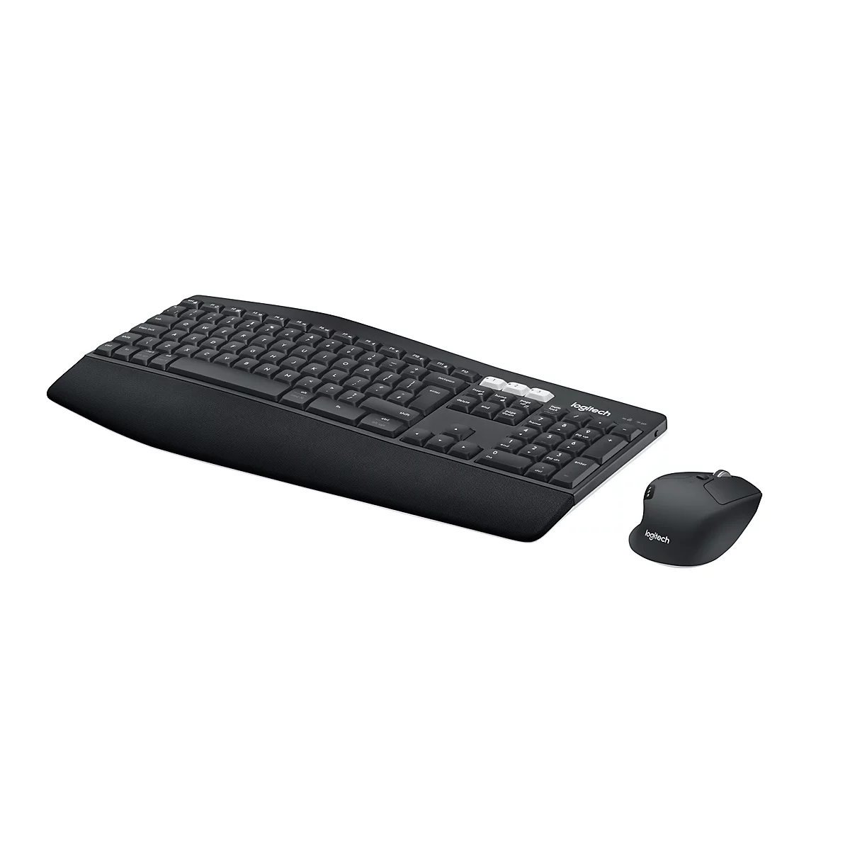 Logitech ERGO K860 sans fil Clavier allemand, QWERTZ noir clavier