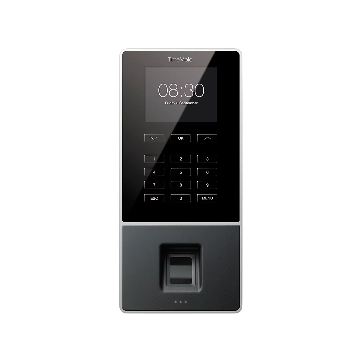 Set: TimeMoto Zeiterfassung TM-626 Komplettpaket + Erweiterungssoftware TimeMoto PC-Software Plus