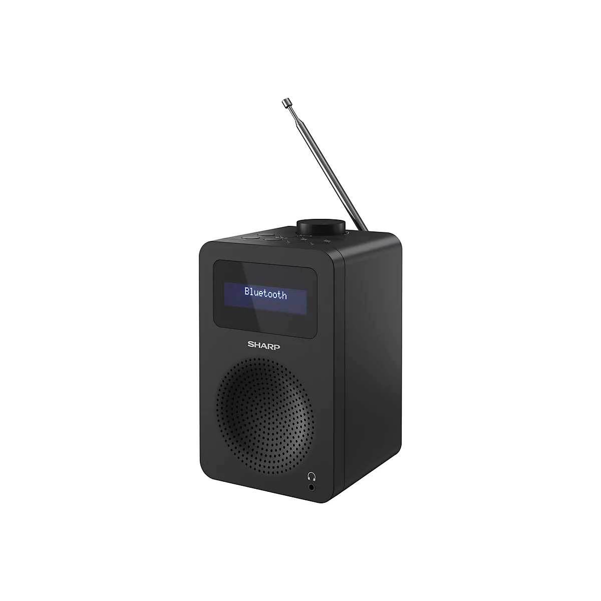 Sharp DR-430 - DAB+-Radio - 5 Watt (Gesamt) - schwarz