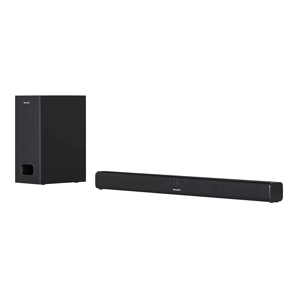 Sharp HT-SBW110 - Soundleistensystem - 2.1-Kanal - kabellos - Bluetooth - Schwarz