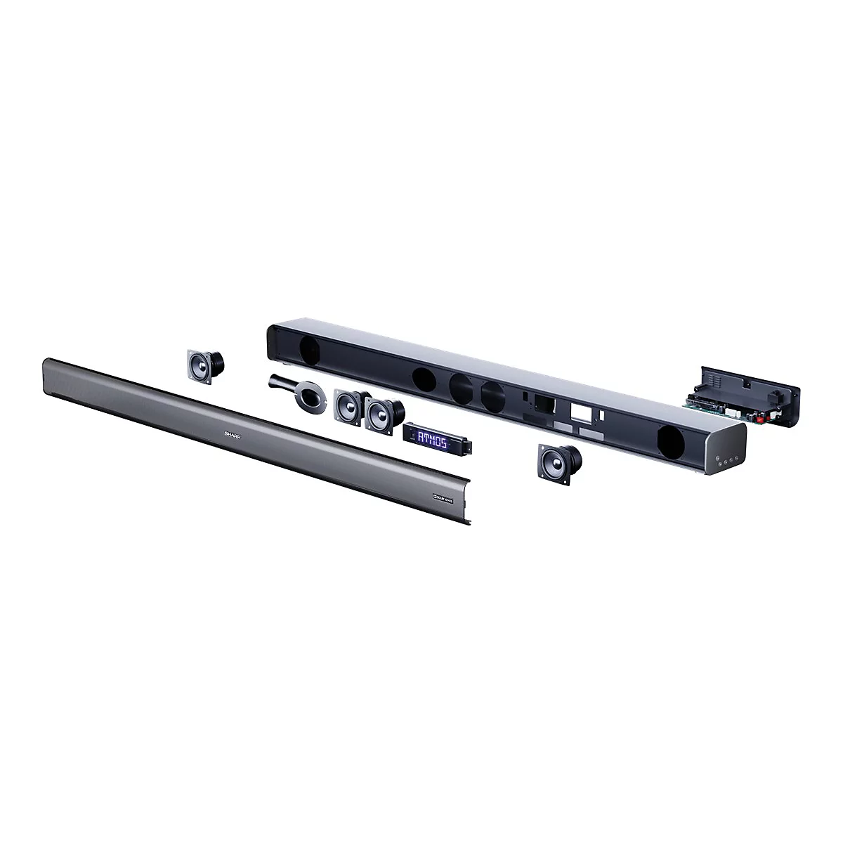 Sharp HT-SBW460 - Soundleistensystem - für Heimkino - 3.1-Kanal - kabellos - Bluetooth