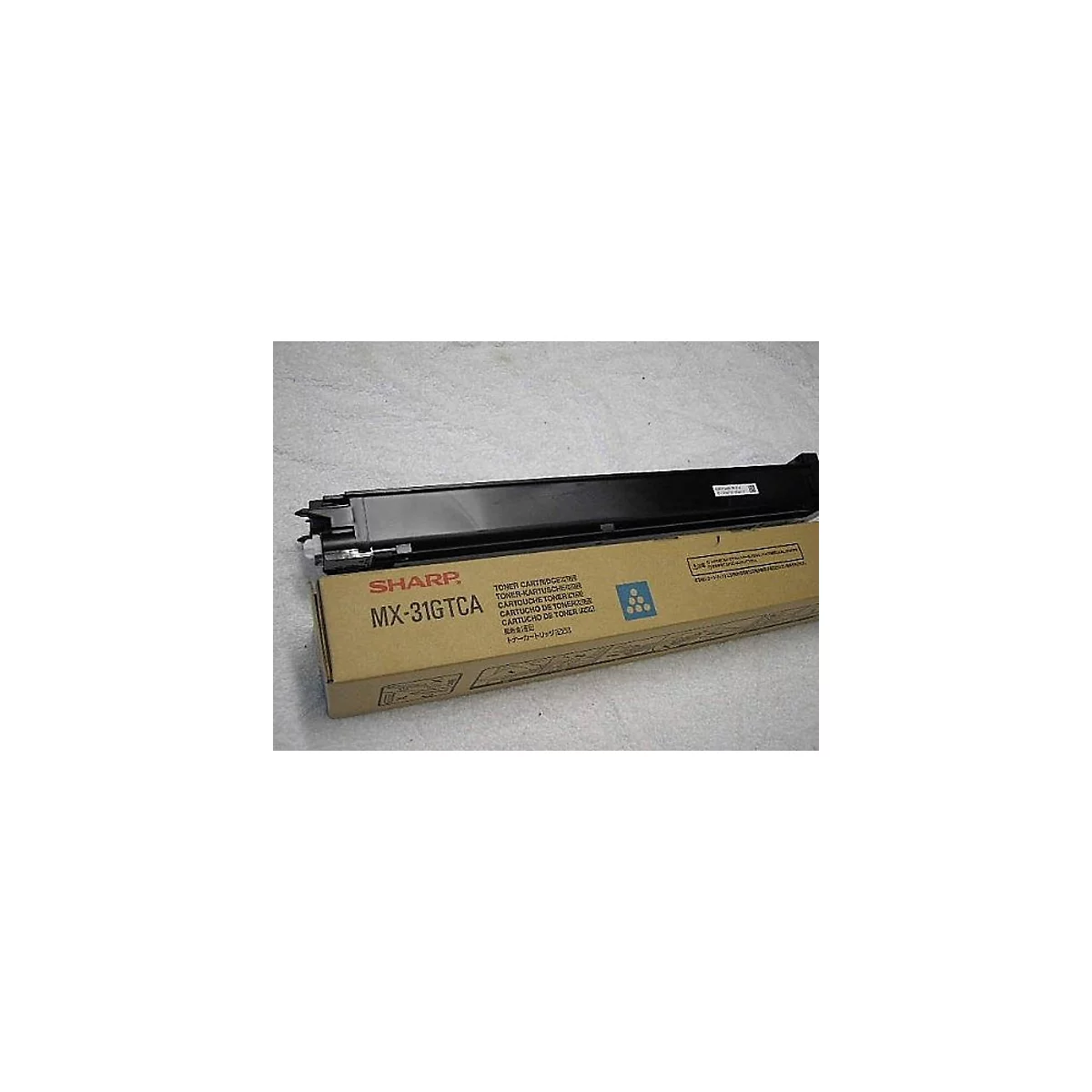 Sharp MX-31GTCA - Cyan - original - Tonerpatrone - für Sharp MX-2301, MX-2600, MX-3100, MX-4100, MX-4101, MX-5000, MX-5001