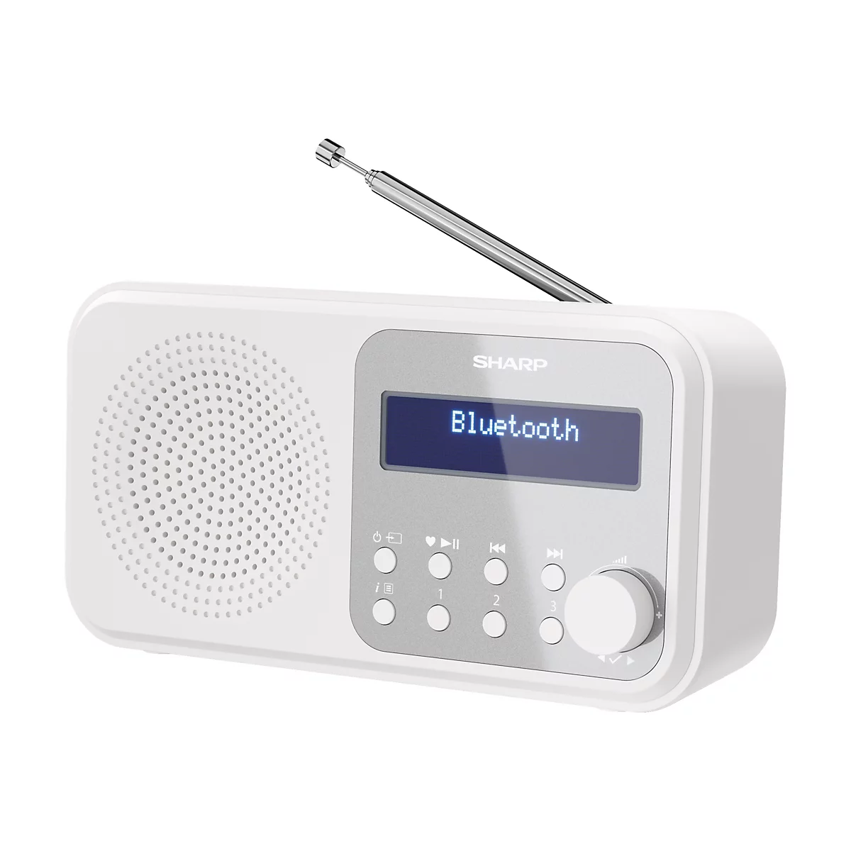 Sharp Tokyo DR-P420 - Tragbares DAB-Radio - Schneeweiß