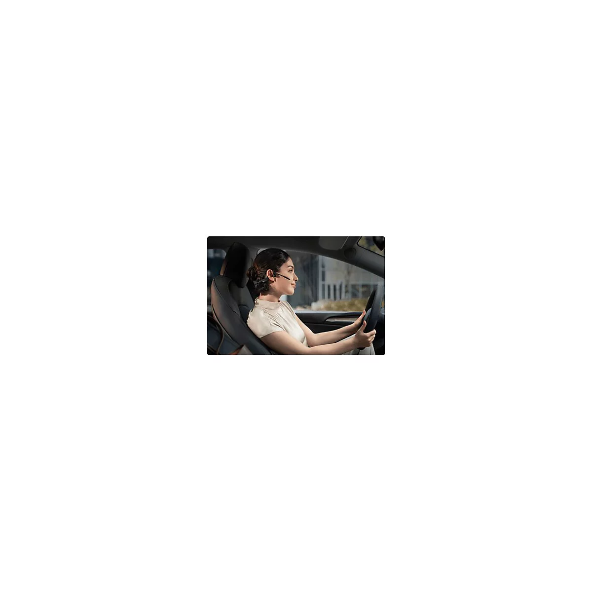 SHOKZ OpenComm2 - 2025 Upgrade - Headset - offenes Ohr - hinter dem Nacken angebracht - Bluetooth
