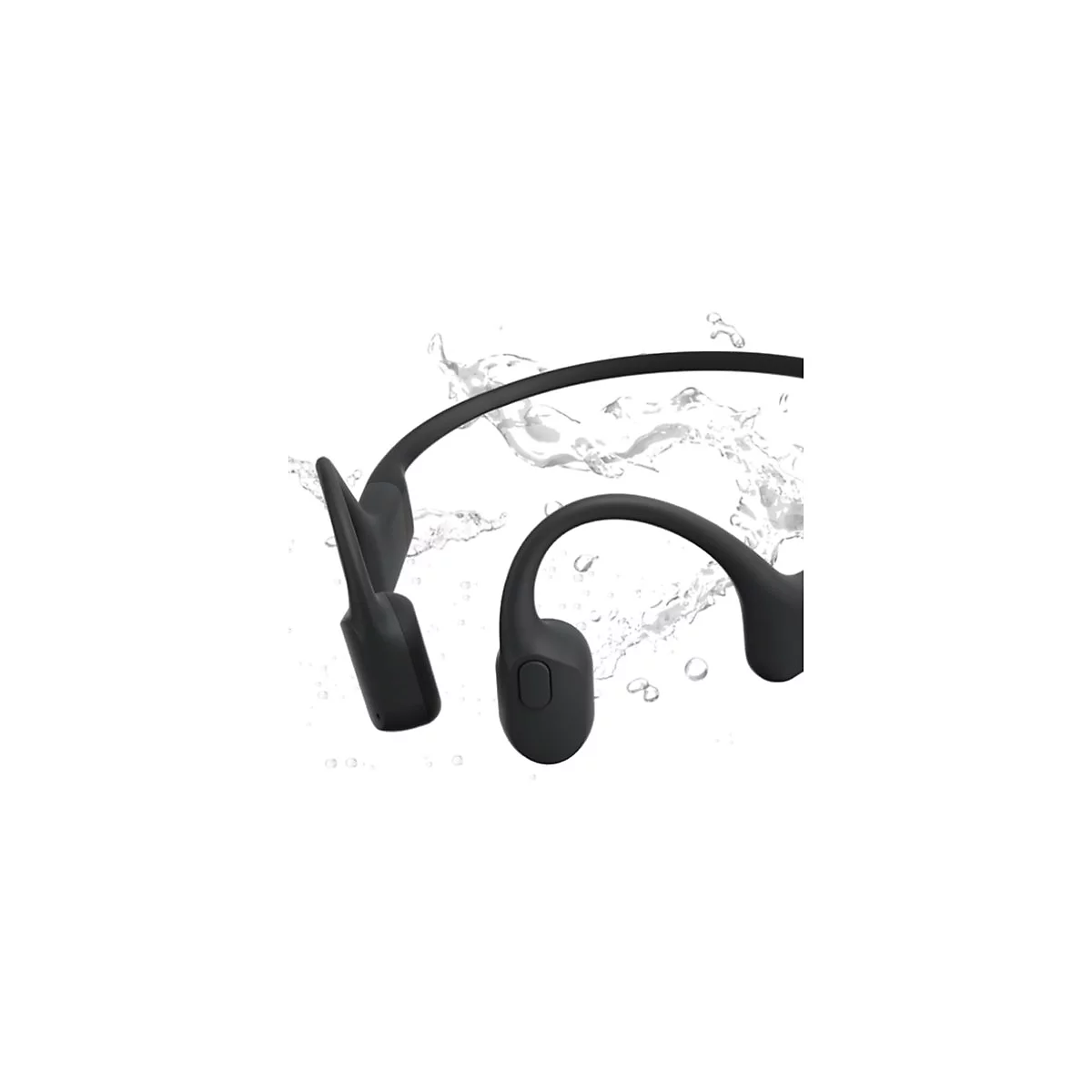 SHOKZ OpenRun - Kopfhörer mit Mikrofon - offenes Ohr - hinter dem Nacken angebracht - Bluetooth - kabellos
