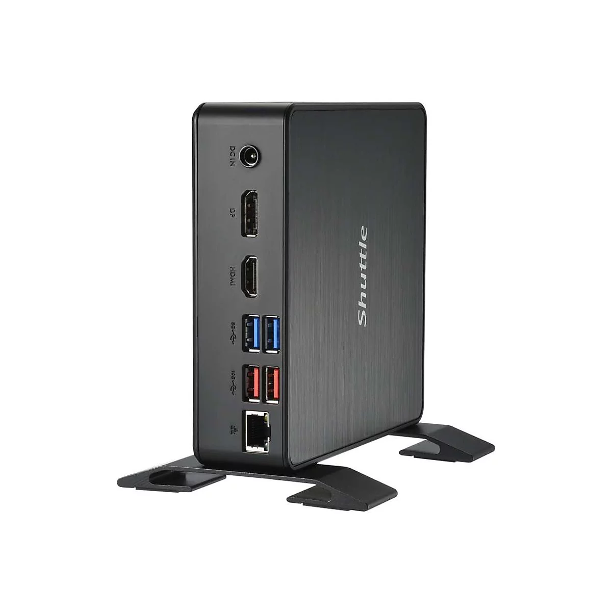 Shuttle XPC nano NC4010XA - Barebone - Mini-PC - 1 x Celeron 7305 / 1.1 GHz - RAM 4 GB - UHD Graphics 620