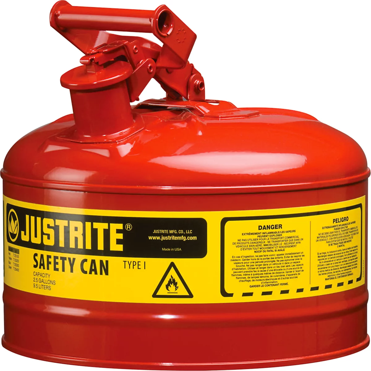 Sicherheitsbehälter Premium Line, Stahl, 9,50 l