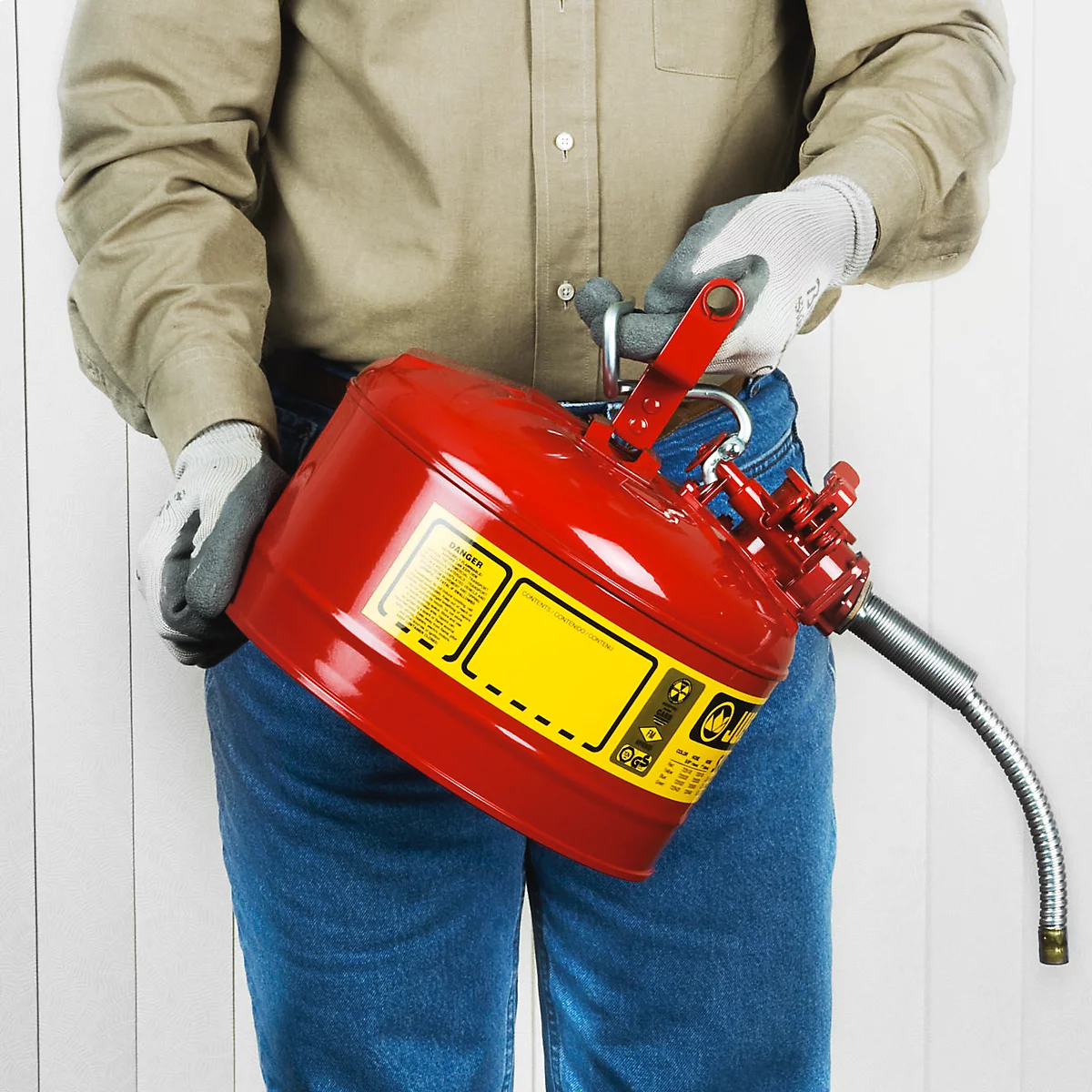 Sicherheitsbehälter Typ II aus Stahlblech, 4,0 l
