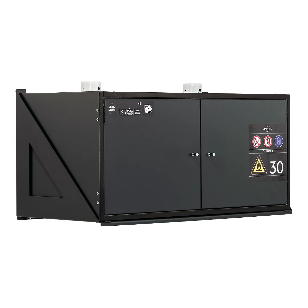 Sicherheitsschrank Typ 30 Asecos S-CLASSIC-30, ohne Profilzylinderschloss