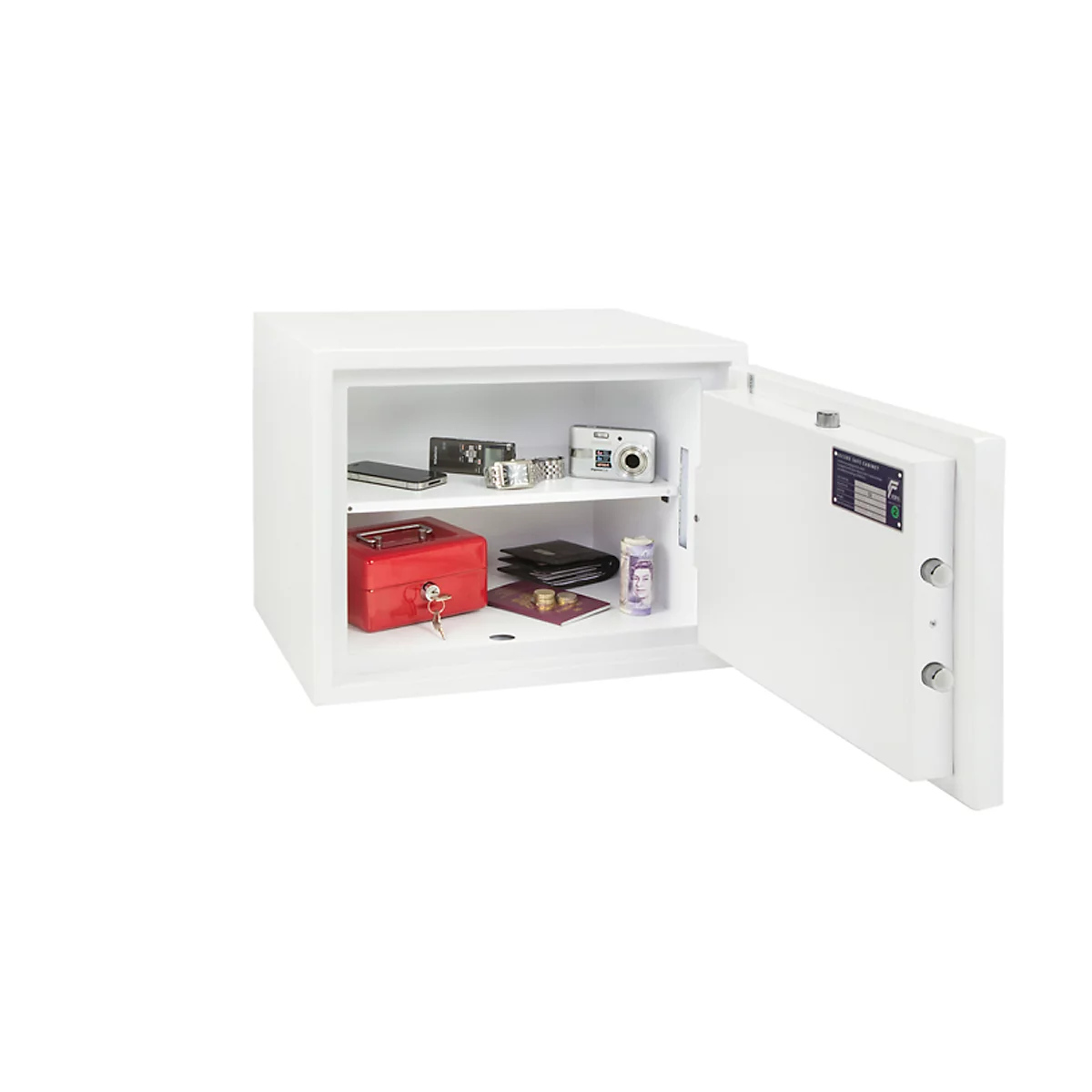 Sicherheitstresor Fortress, Serie SS1182, H 350 x B 450 x T 350 mm, Doppelbartschloss