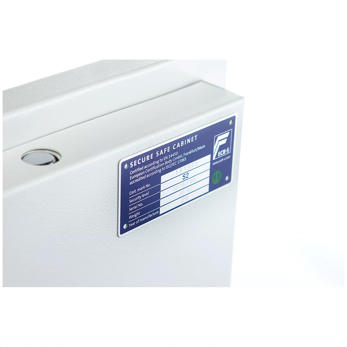 Sicherheitstresor Fortress, Serie SS1183, H 550 x B 450 x T 350 mm, Doppelbartschloss