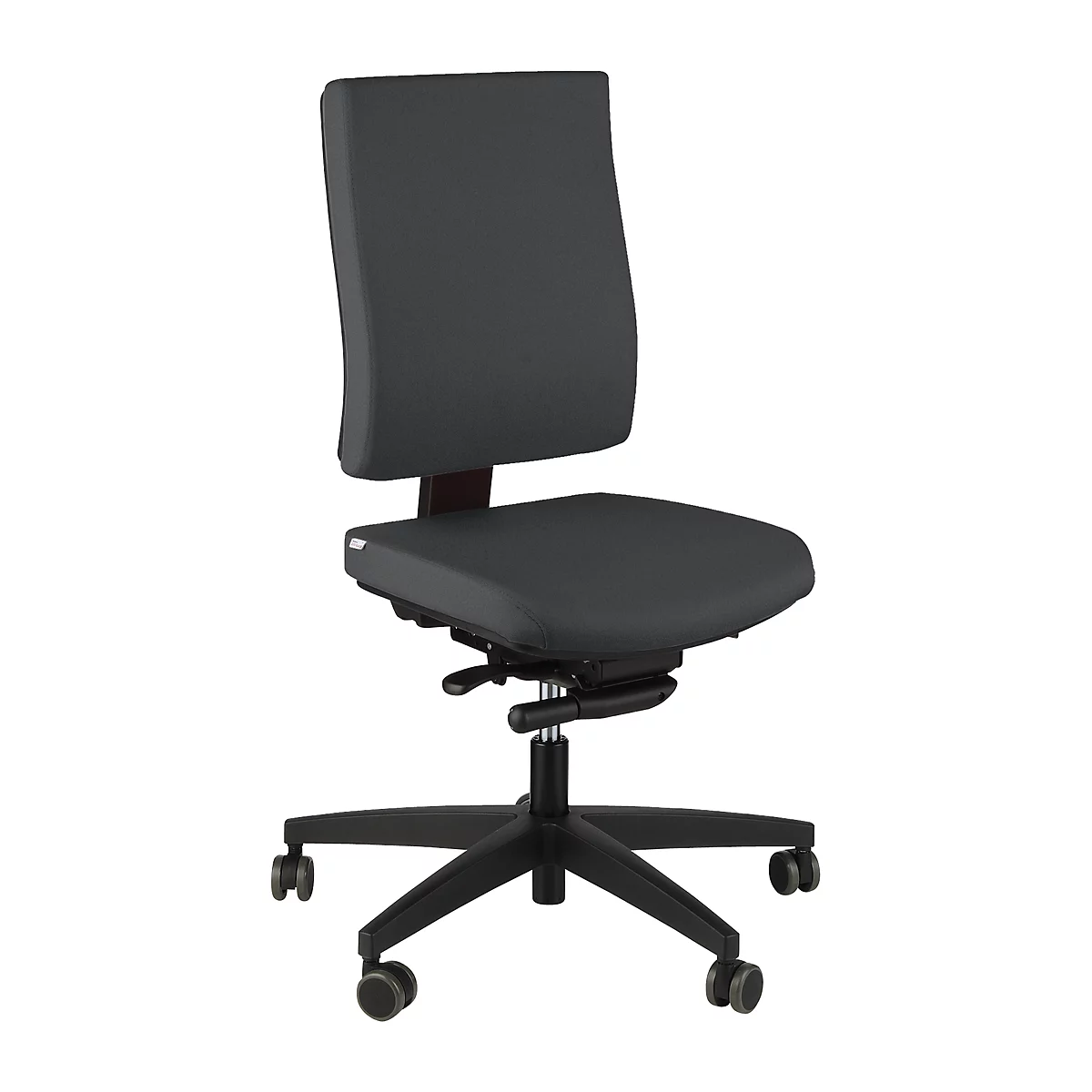 Siège de bureau CETO CT1310 Original Steifensand, mécanisme synchrone, sans accoudoirs, soutien lombaire, gris