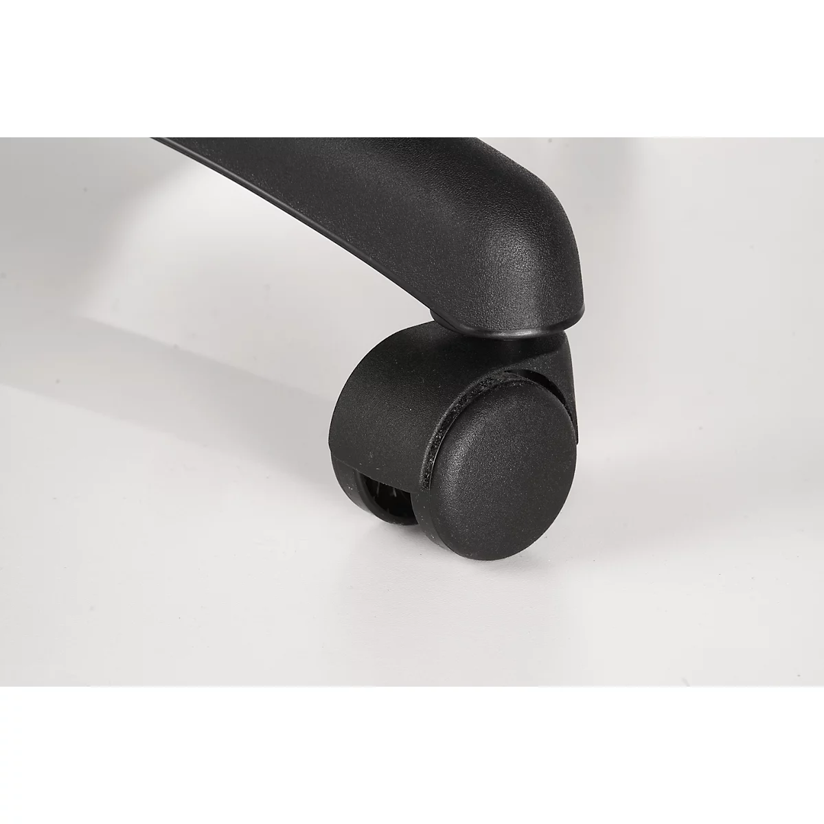 Siège de bureau - contact permanent - avec accoudoirs - dossier ergonomique - assise large - noir 