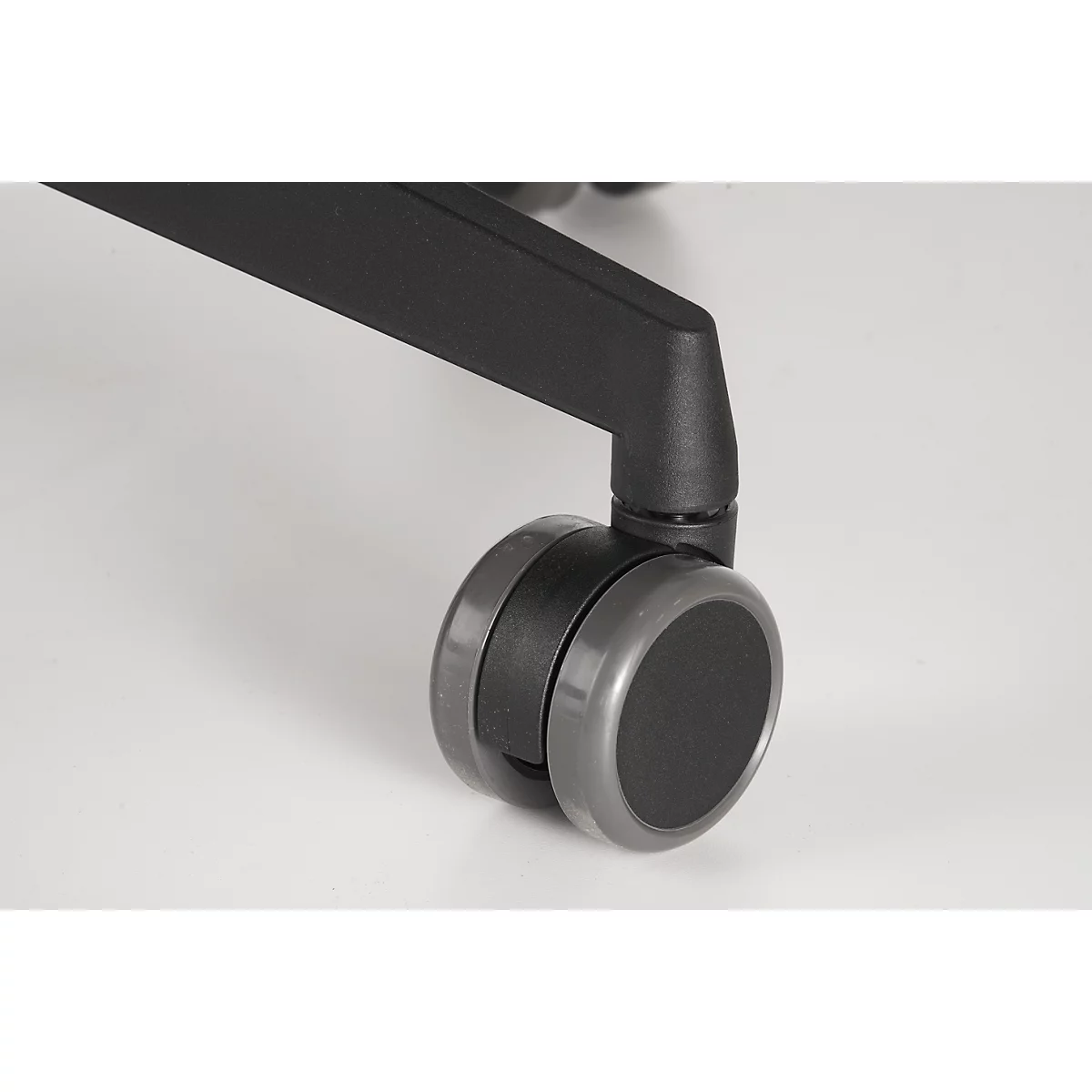 Siège de bureau Dauphin to-strike work comfort pro, avec accoudoirs, mécanisme synchrone, assise profilée, noir