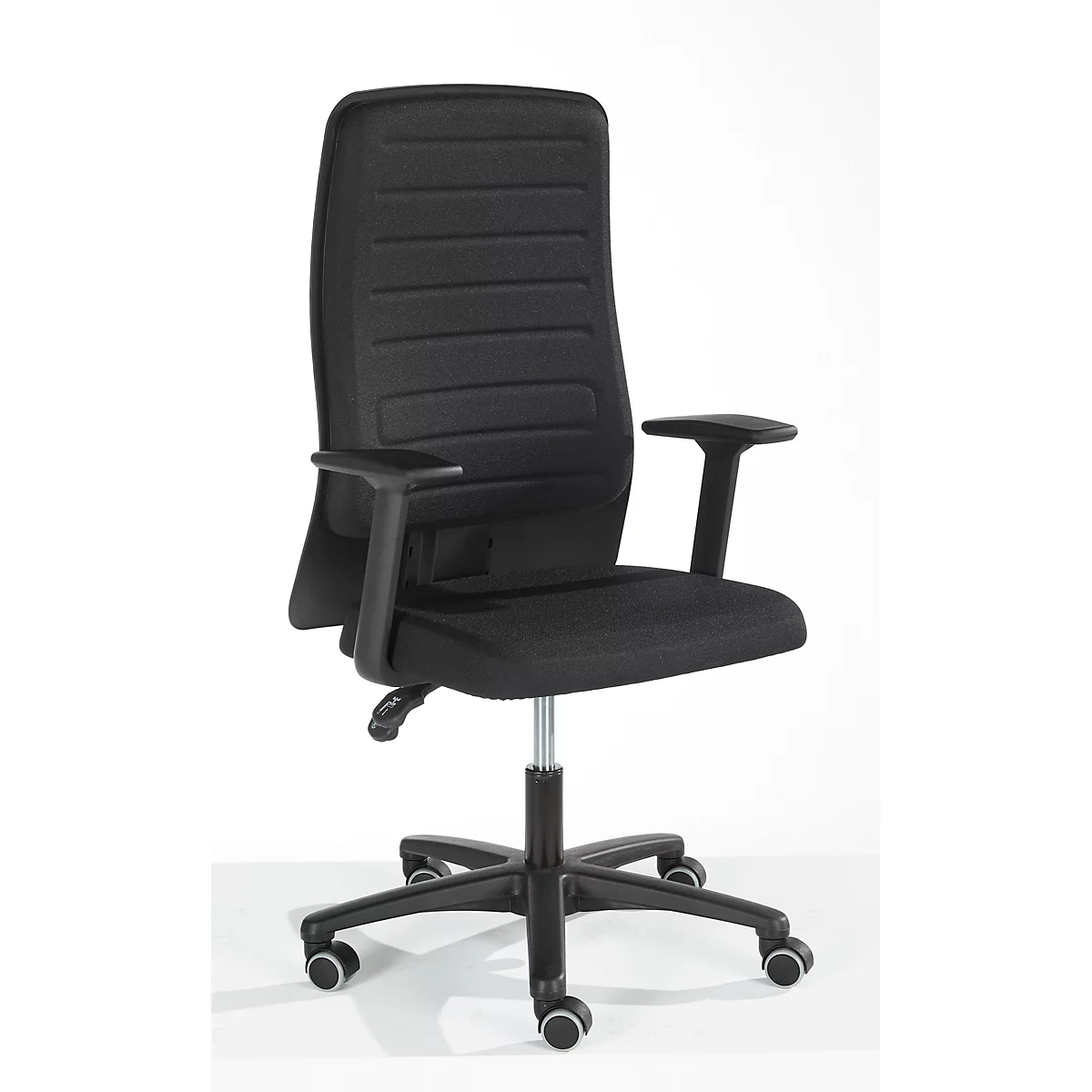 Siège de bureau ECCON plus-3 Prosedia, à contact permanent, avec accoudoirs, dossier en mousse moulée avec soutien lombaire, assise plate 