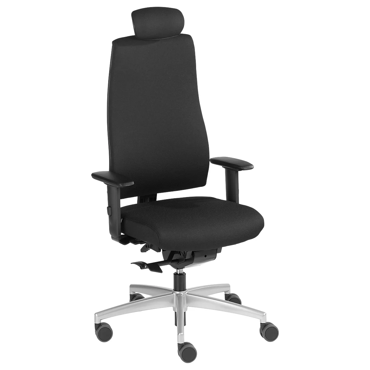 Siège de bureau GOAL 322G Interstuhl, mécanisme synchrone, avec accoudoirs, durée d'assise de 8 heures et +, avec repose-tête