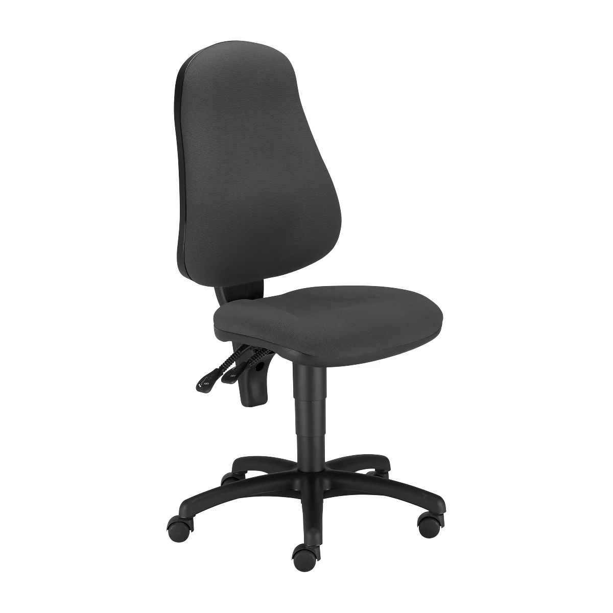 Siège de bureau PUNKT ERGO, contact permanent, sans accoudoirs, assise galbée, réglable en hauteur