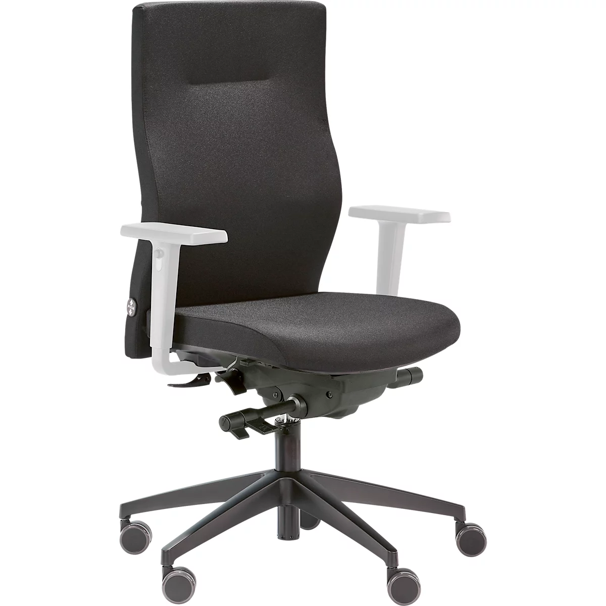 Siège de bureau SSI PROJECT SC 2340, mécanisme synchrone précis, sans accoudoirs, hauteur ajustable
