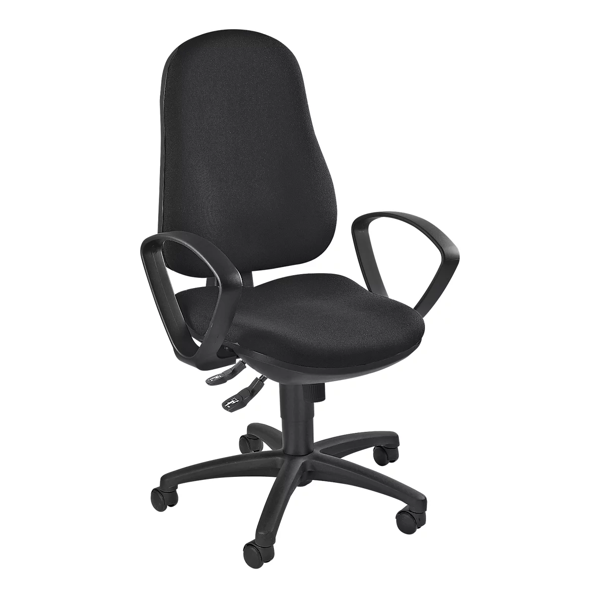 Siège de bureau SUPPORT 100 Topstar, mécanisme synchrone, sans accoudoirs, modèle de base